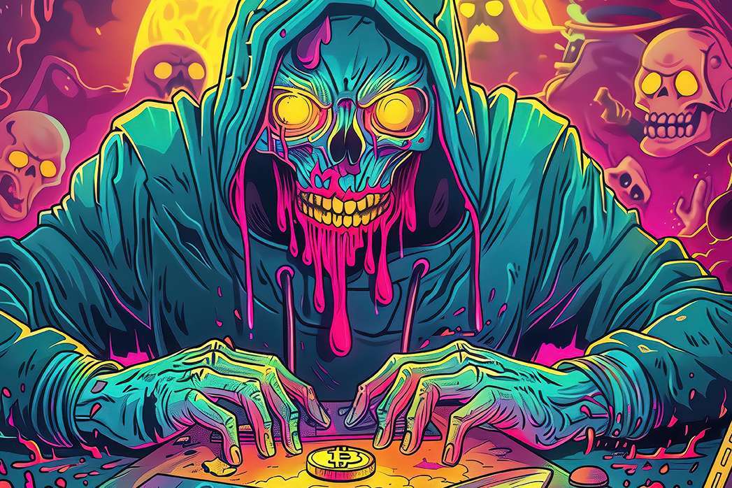 A mischievous hacker unleashes a Bitcoinpowered virus that infects computers worldwide, demanding a ransom in cryptocurrency.