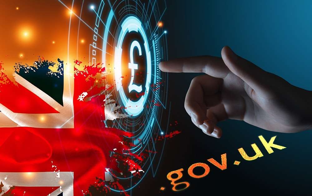 A crypto-themed version of the British flag and digital pound. Gov.uk link.