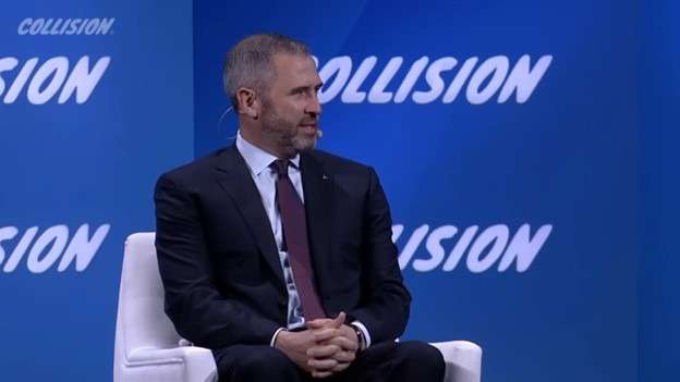 Ripple CEO Brad Garlinghouse at Davos 2024.