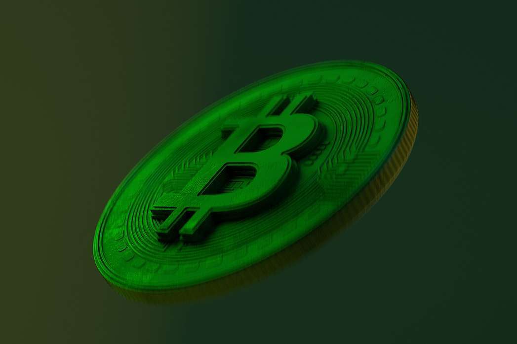 A greener Bitcoin image Reduced environmental impact from mining.