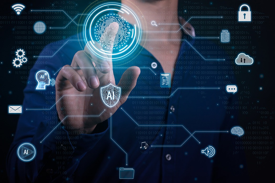 Biometric Authentication and AI Cybersecurity: Technology for Secure against digital cyber crime.