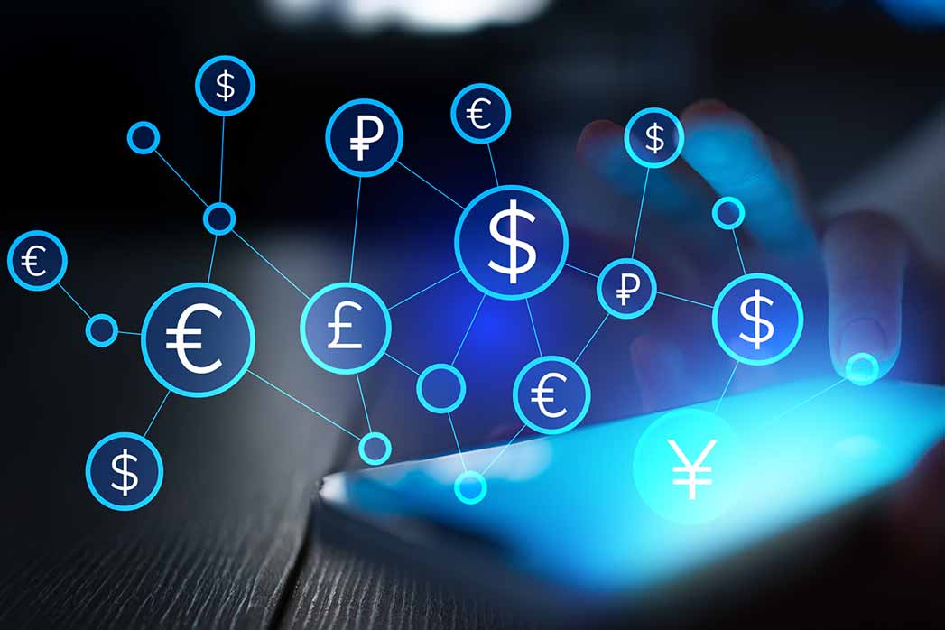 Global Currency Exchange Network with Digital Payment and Multi-Currency Integration.
